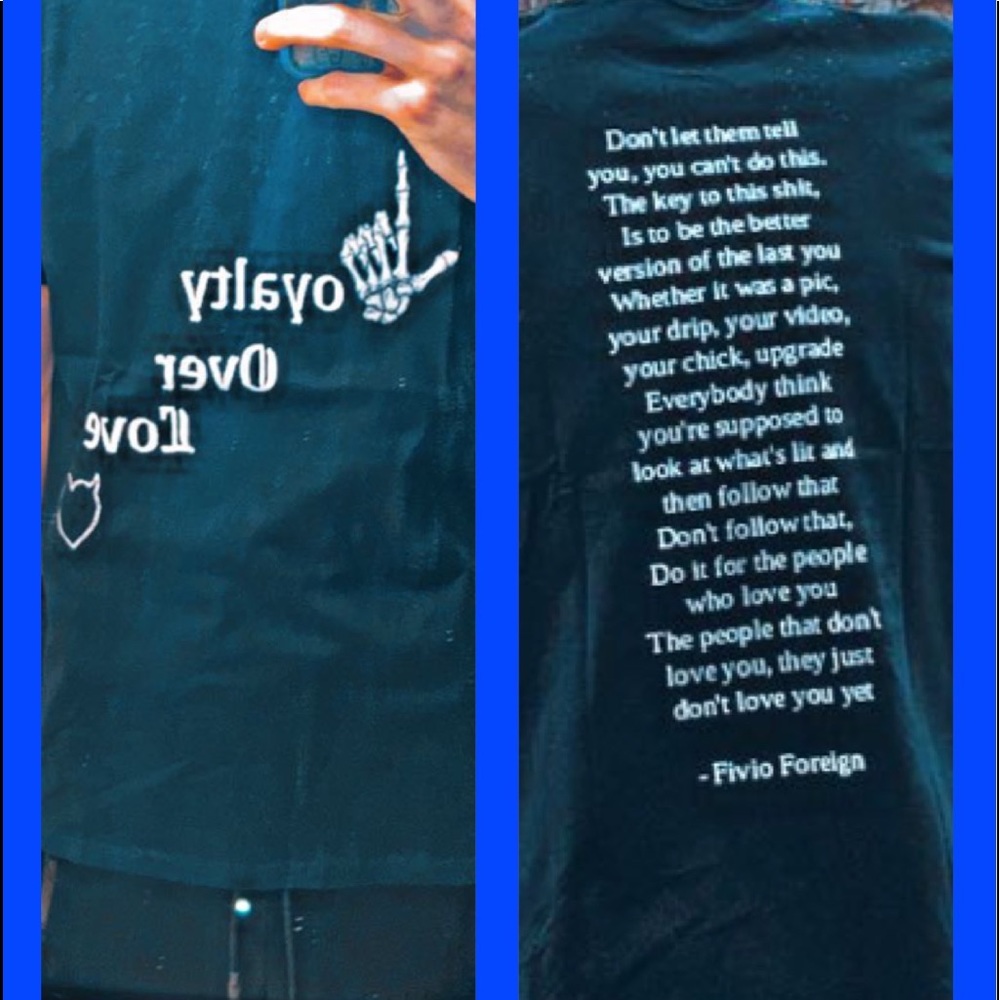 Loyalty over love tshirts
